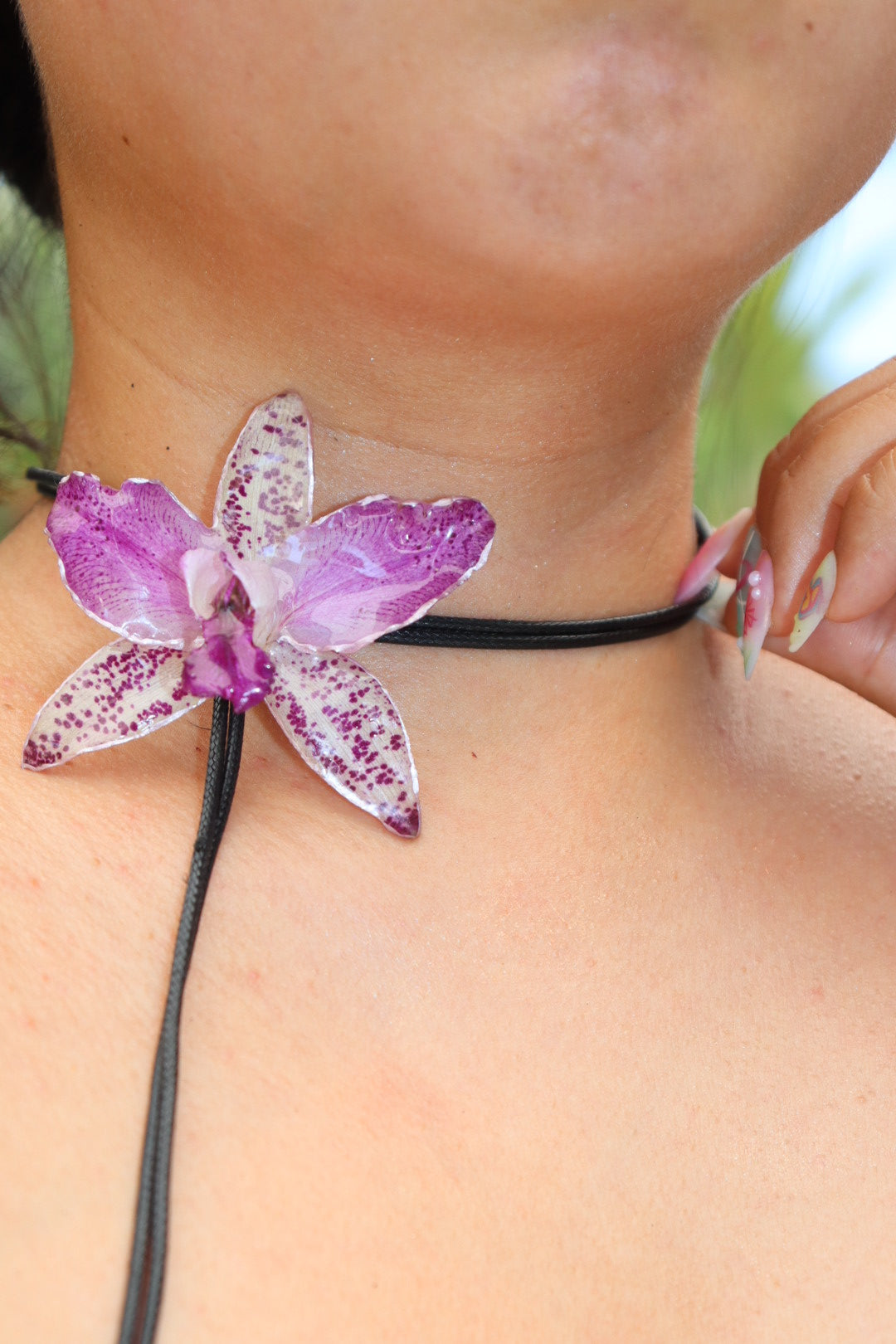 🌺Passion Fruit / choker necklace