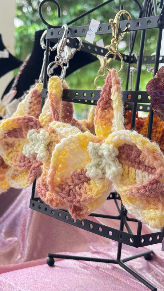 🌺crochet Phalaepnosis/key chain
