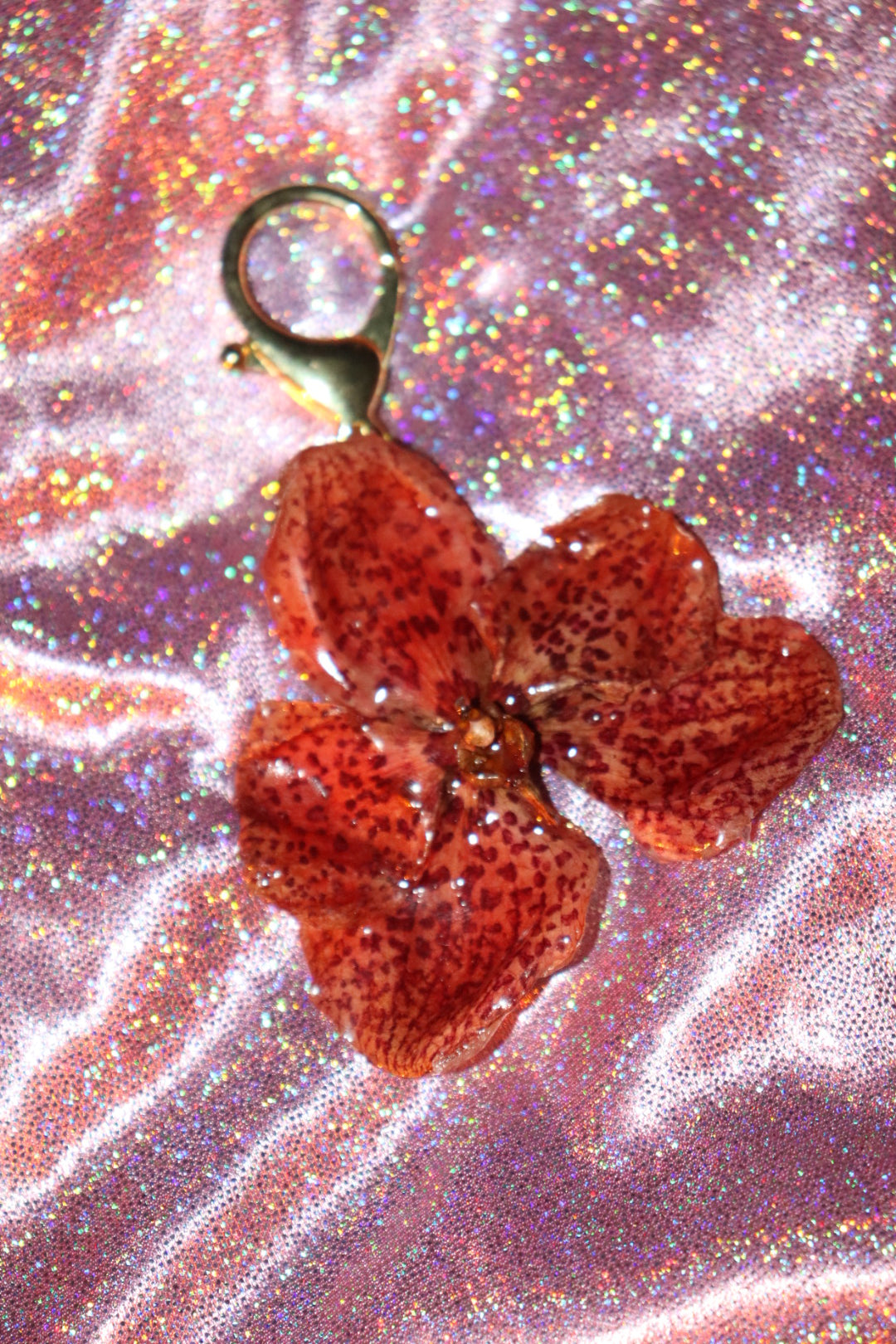 🌺cheetah/key chain